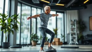 Gleichgewichtstraining ab 65: Sturzforscher sagen, diese Übung ist wichtiger als Krafttraining