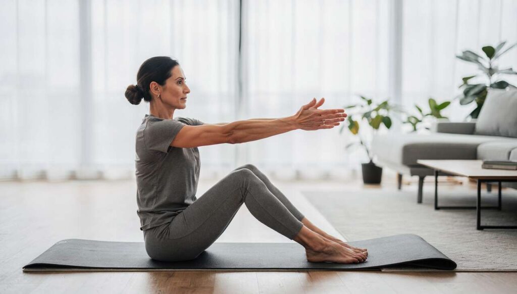 Core-Training im Sitzen: 6 Minuten, die laut Physiotherapeuten mehr bringen als Planks